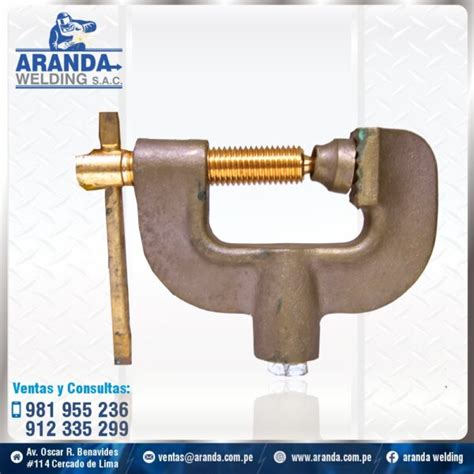 Tenaza Tierra Lc Hm Lc Hm Aranda Welding Premium Welding