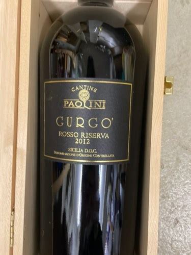 Cantine Paolini Gurgo Rosso Riserva Vivino Schweiz