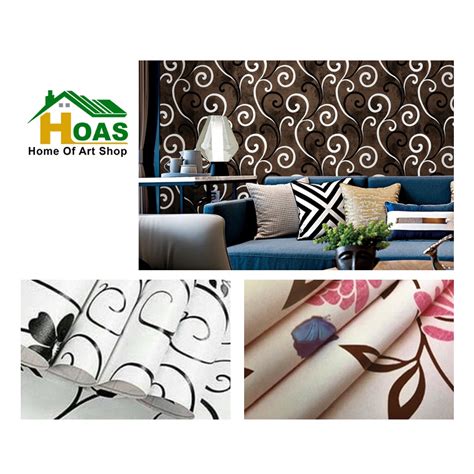 Jual Hoas Wallpaper Stiker Dinding Premium Matte Higth Quality Size