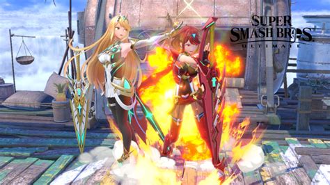 [Video] Pyra/Mythra Smash Bros. Ultimate Gameplay – Miketendo64