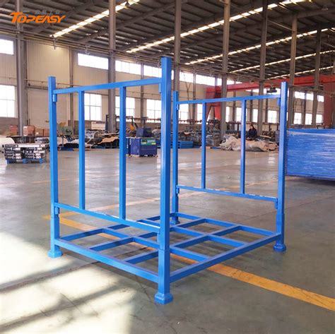 Heavy Duty Powder Coated Stackable Steel Tire Storage Pallet Tyre