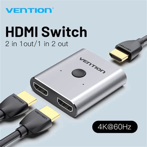 Codvention Hdmi Splitter Bi Directional Hdmi Switch K K Hz Hd D