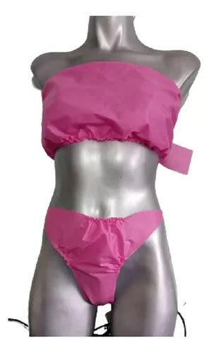 Kit Ropa Desechable P Spa Top Y Bikini Alta Calidad Envío gratis