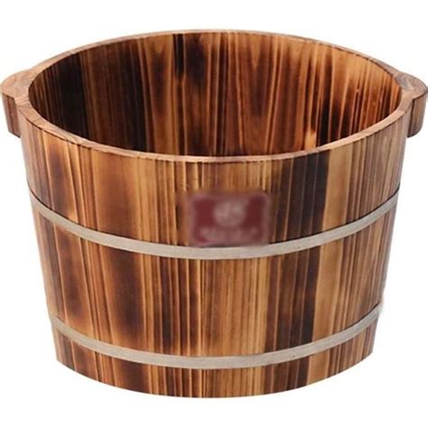 Bassine Pour Bain De Pied Ménage Pédiluve Bassin En Bois Massif Pieds