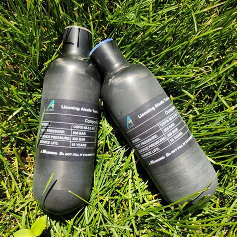 alsafe cc psi small carbon fiber compressed air cylinder