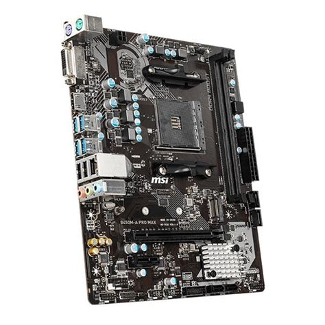 微星 Msi B450m A Pro Max Am4主機板 微星 Intel超值套餐 Yahoo奇摩購物中心