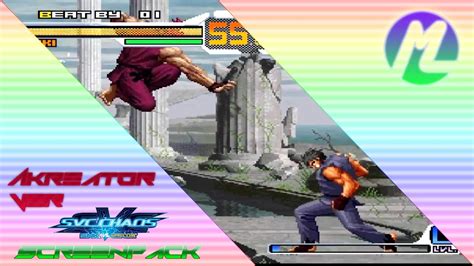 Screenpack And Gameplay SVC Chaos SNK VS Capcom By Akreator MUGEN