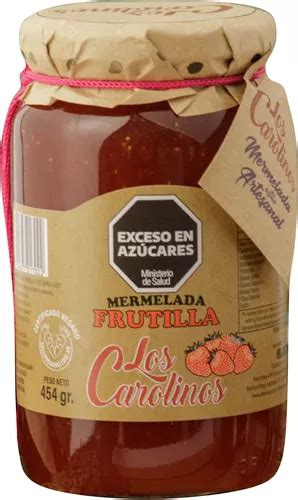 Mermelada Artesanal Frutilla Los Carolinos X G