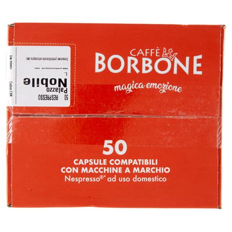 Caff Borbone Miscela Nobile Capsule Compatibili Nespresso X G