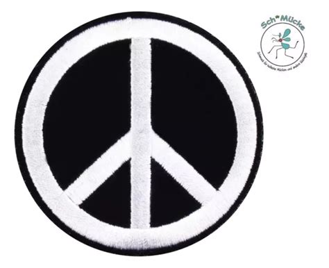 AUFNÄHER AUFBÜGLER FRIEDENSZEICHEN Frieden Peace Love Hippie Patch