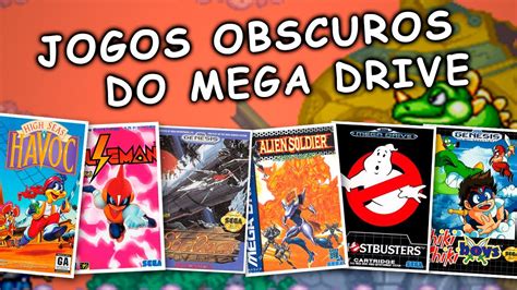 Jogos Obscuros Do Mega Drive Youtube