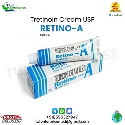 Cream Retino A 0 025 Tretinoin For Personal Packaging Type Tube At Rs 99 Piece In New Delhi