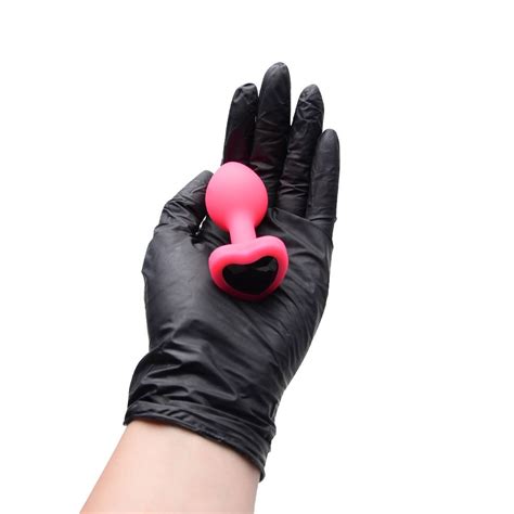 Plug Anal Coração Silicone Tamanho P Gall