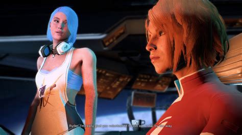 Mass Effect™ Andromeda Fem Ryder Flirts With Suvi Hd Youtube