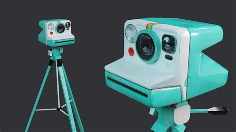 Polaroid Camera Tripod 3d Model Turbosquid 1862396