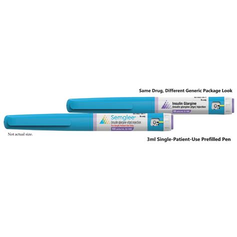 Generic Semglee (Insulin Glargine- yfgn) Injection 100 units/ml ...