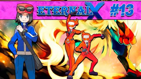 el COMBATE DOBLE vs TEAM FLARE Pokémon Eternal X Hardlocke Ep 13