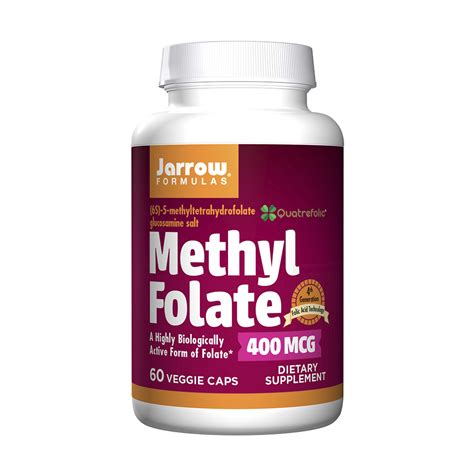Метил Фолат Jarrow Formulas Methyl Folate 60 капсул купить в интернет ...