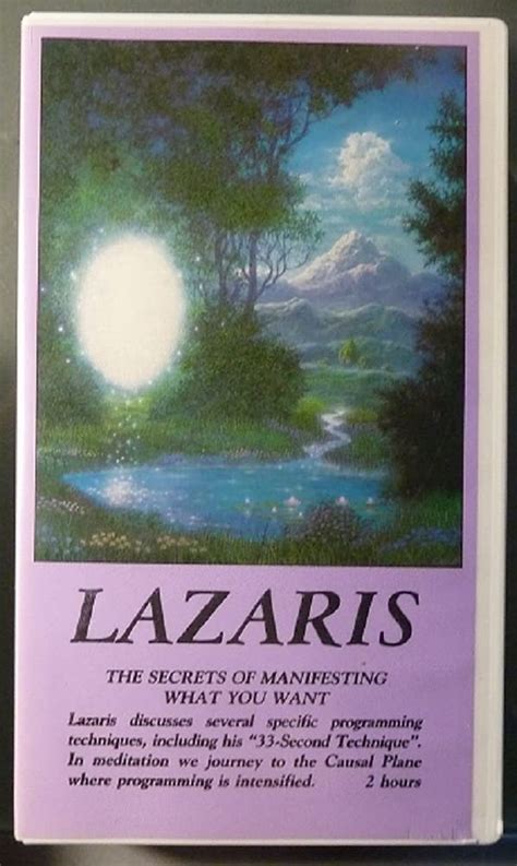 Amazon Lazaris The Secrets Of Manifesting What You Want Vhs