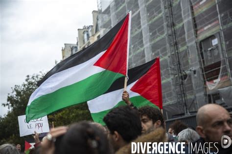 Manifestation Pour Un Cessez Le Feu Gaza Paris Par Valentina Camu