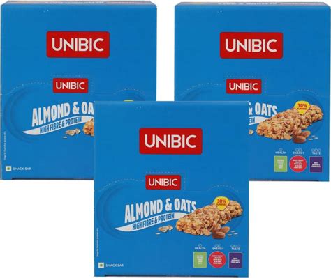 Unibic Almond And Oats Snack Bar 30g Pack Of 36 Pouch Price In India