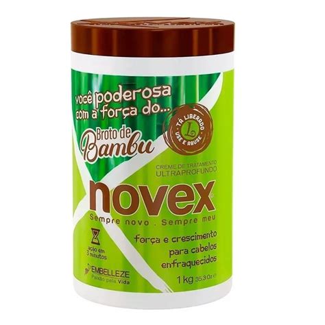 Creme De Tratamento Novex Broto De Bambu 1 Kilo Shopee Brasil