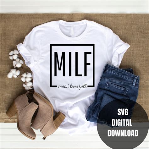 Milf Man I Love Fall Svg Png Fall Svg Png Autumn Svg Adult Humor