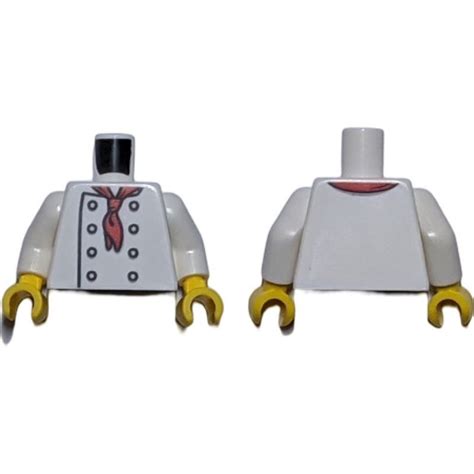 Torses Lego® Lego® Mini Figurine Torse Tenue Cuisinier Chef La Boutique Briques Passion