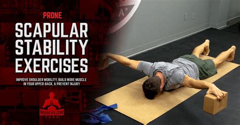 Prone Exercises for Scapular Stability - Full Video Tutorial - Man Flow ...