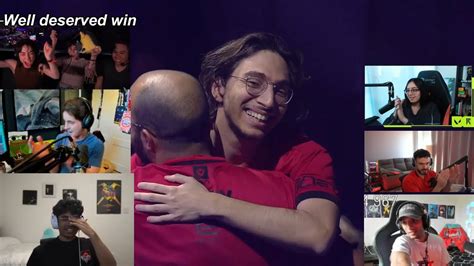 Streamers React To Sentinels Win Against LOUD Masters Madrid Playoffs