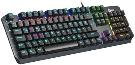 Amazon Co Jp Lenovo Mechanical Gaming Keyboard Blue Axis Rgb Keys