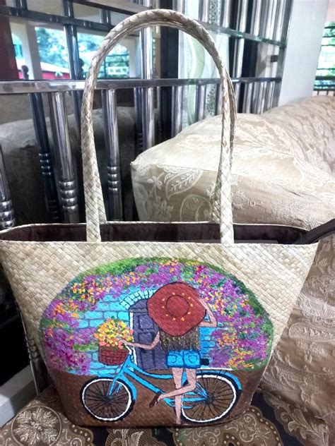 Hand Painted Native Bayong Bag Luxury Bags Wallets On Carousell