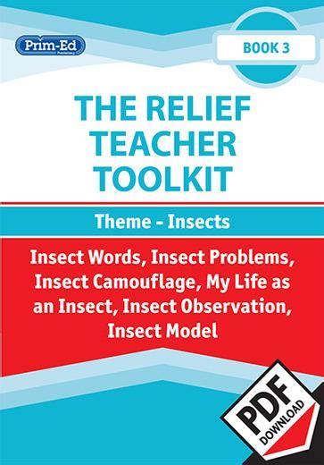 The Relief Teacher Toolkit Theme Insects Book 3 Ebook English