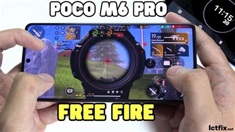 Poco M6 Pro Free Fire Gaming Test Helio G99 Ultra 120Hz Display ICTfix