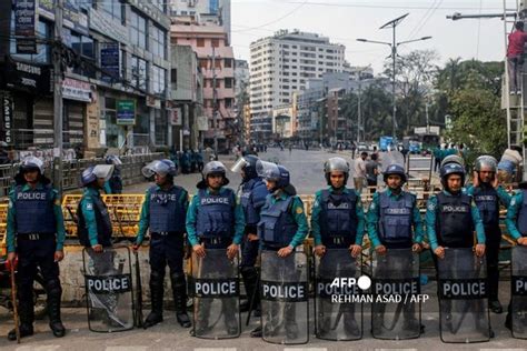 2 Pemimpin Partai Oposisi Bangladesh Diciduk Polisi Jelang Agenda Unjuk