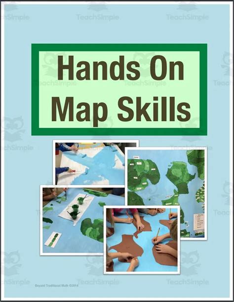 Hands On Map Skills Cross Curricular Project To Teach Map Skills