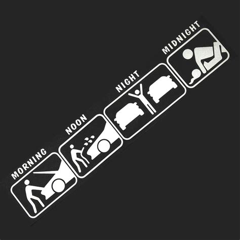 35*7cm Cool Funny Vinyl Car Stickers and Decals Window Wiper Rear ...