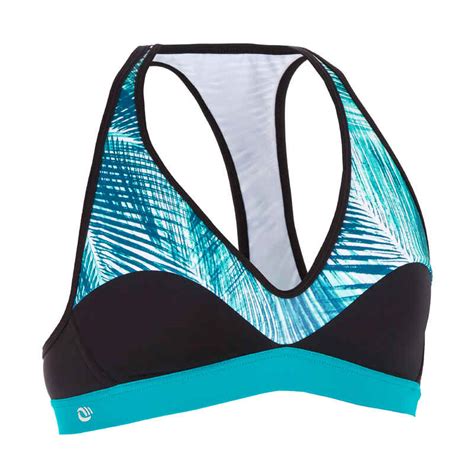 Ana Womens Surfing Swimsuit Crop Top Bondi Decathlon