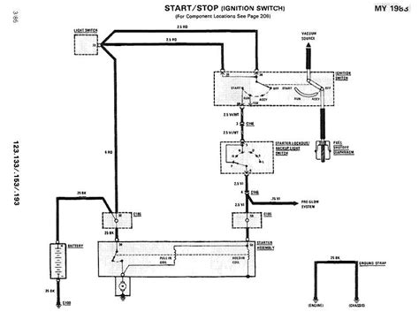 Starter wiring diagram? - PeachParts Mercedes-Benz Forum