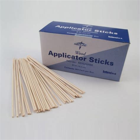 Wooden Applicator Stick Medical Depot