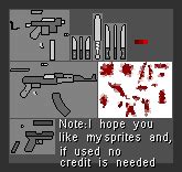 Madness combat Weapons Blood sprites by unknownliving on DeviantArt