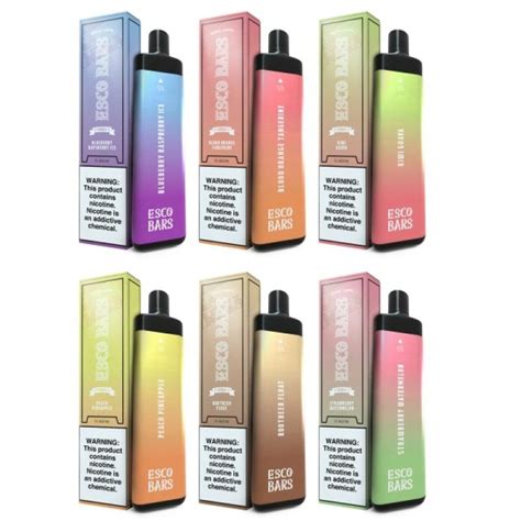 Pastel Cartel Esco Bars Mesh Disposable Vape Kit 2500 Puffs Vagool Vape