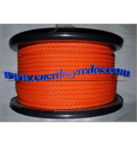 Cordon Trenz Mm Mts Naranja