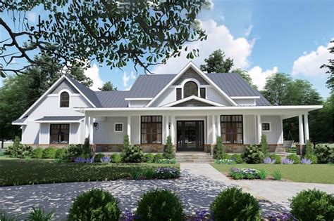 Transitional Modern Farmhouse Plan 3 Bed 25 Bath 117 1132