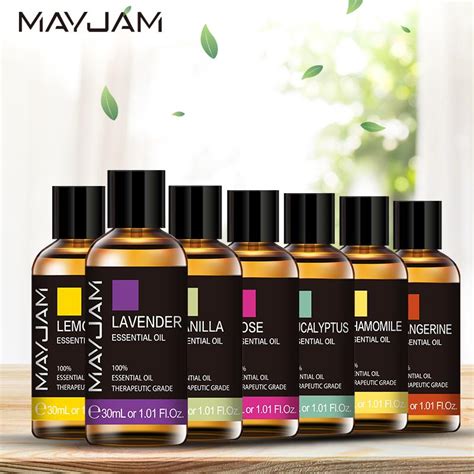 Mayjam 30ml Lemongrass Tea Tree Eucalyptus Plant Essential Oil For