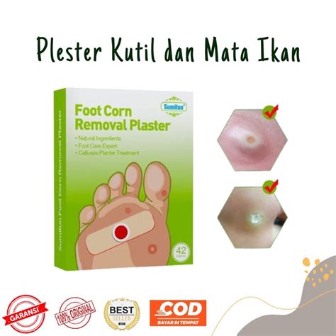 Jual Plester Kutil Mata Ikan Dan Kaki Kapalan 1 Strip Isi 6 Pcs