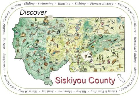 Siskiyou County Map — Visit Siskiyou County, California