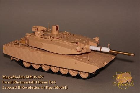 Rheinmetall Rh 120mm L/44. Leopard II Revolution I (Tiger Model ...