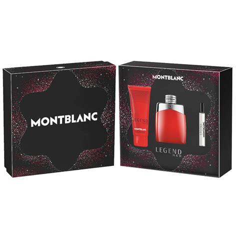 Montblanc Legend Red Coffret Avec Edt Et Gel Douche