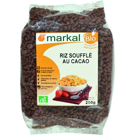 RIZ SOUFFLE AU CACAO 250G NaturéBio